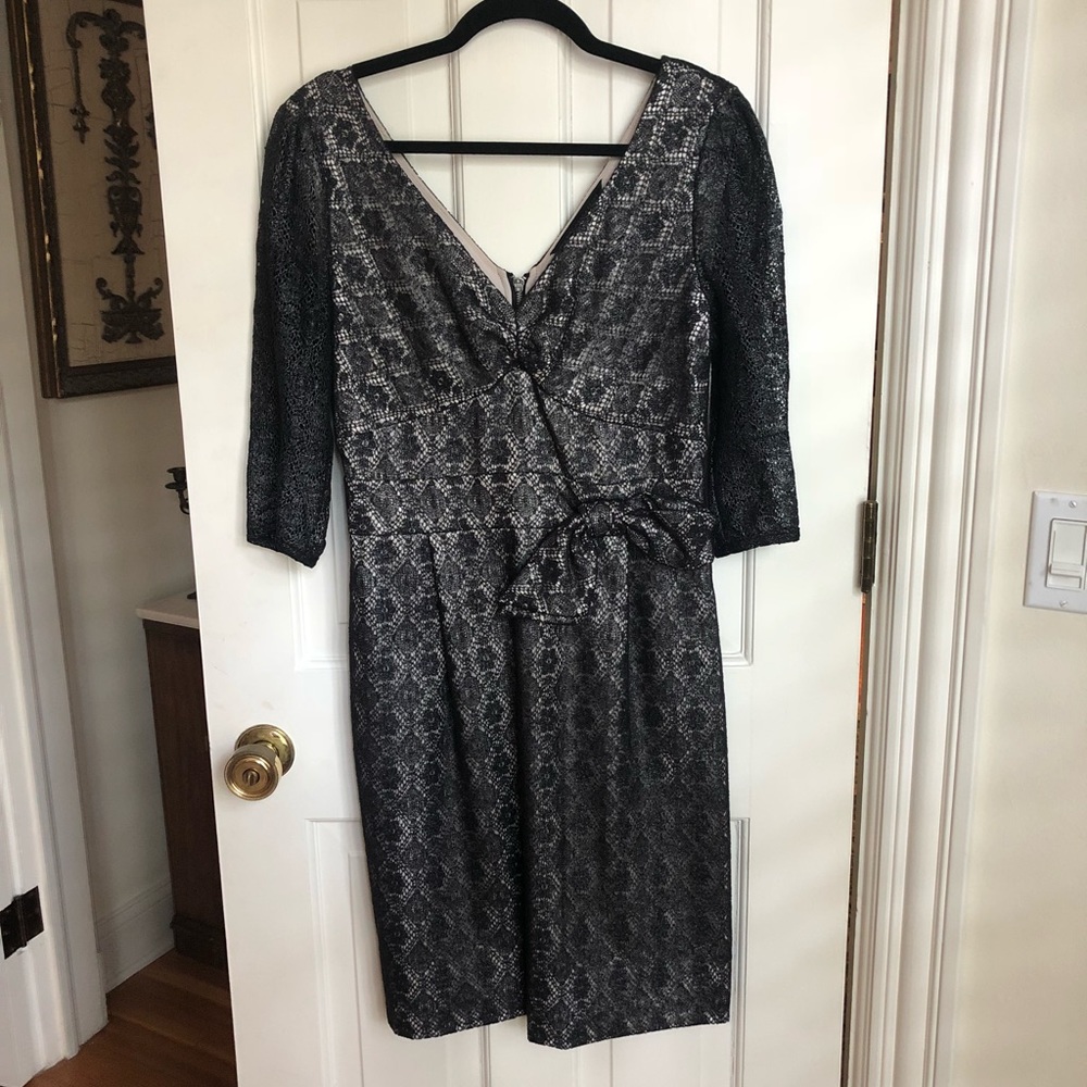 Marc by Marc Jacobs Gunmetal Lace Dress